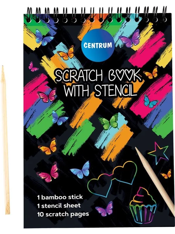 CENTRUM SCRATCH BOOK 14*10cm.