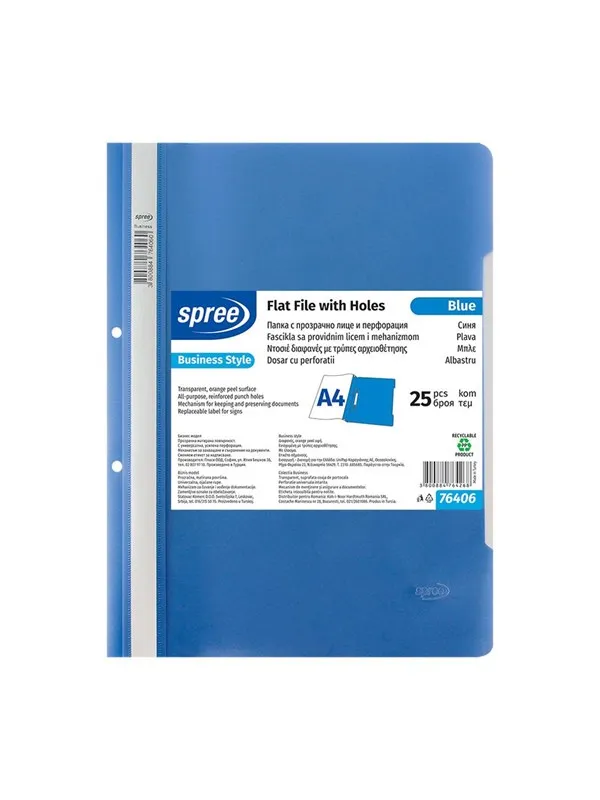 SPREE Offer folder A4 BLUE