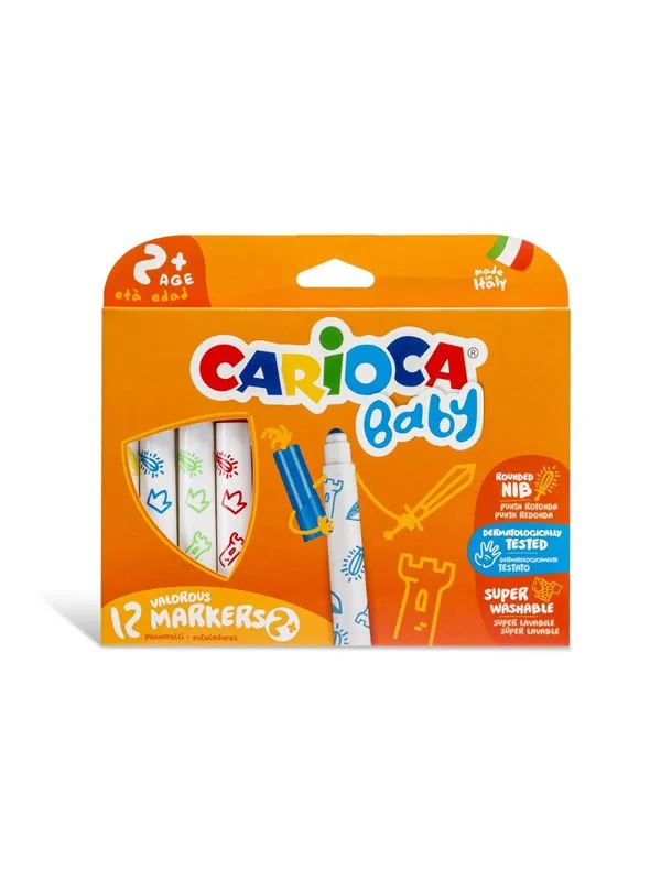Carioca BABY Marker12 pcs. 2+