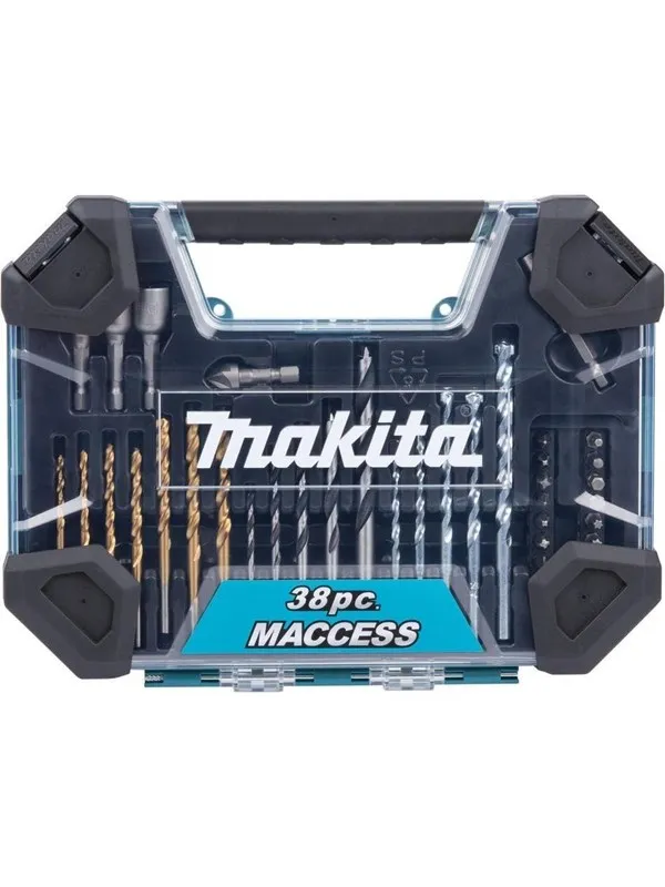 Makita Drill and Bit Set - 38 Piece