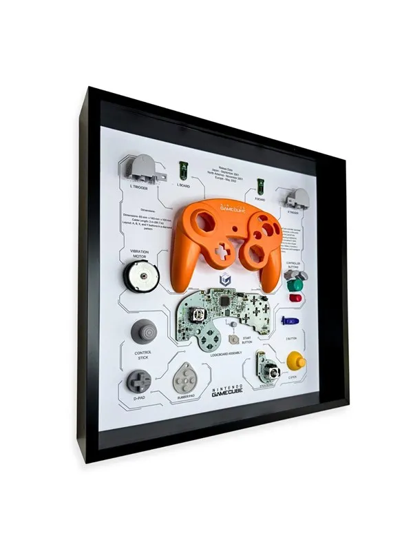 GRC - Retro Art Nintendo Gamecube Controller Display - Bilde