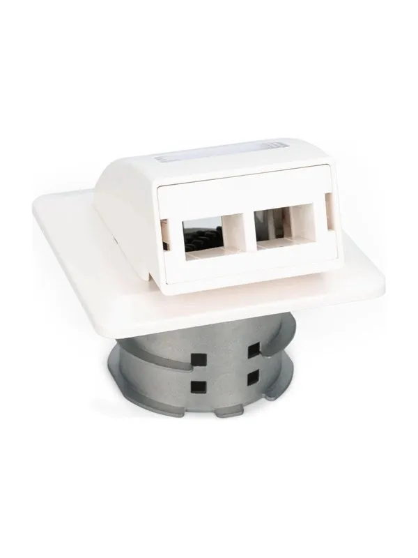 DIGITUS flush mount outlet housing - for LC/SC adapters