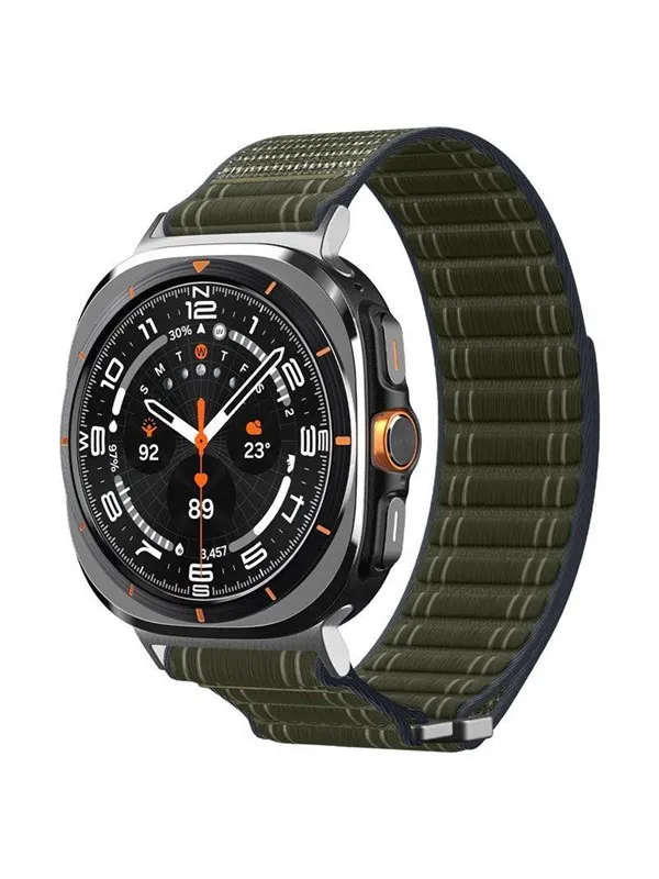Spigen Fabric Band (hook-and-loop) - green - Samsung Galaxy Watch Ultra 47mm