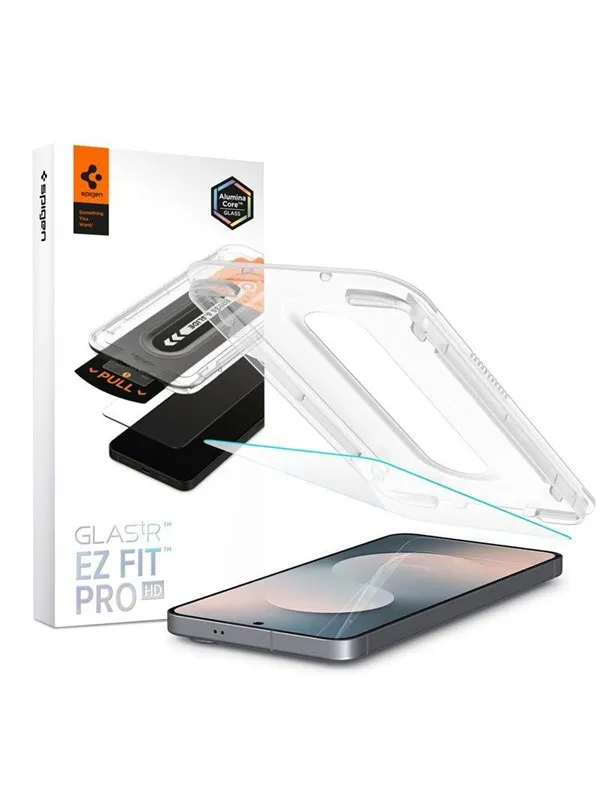 Spigen Glass tR EZ Fit Pro HD 1 Pack - transparency - Samsung Galaxy S25 FE