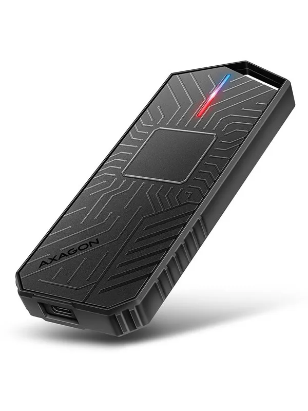 AXAGON USB-C 10 Gbps Game M.2 Box for NVMe / SATA M.2 SSD