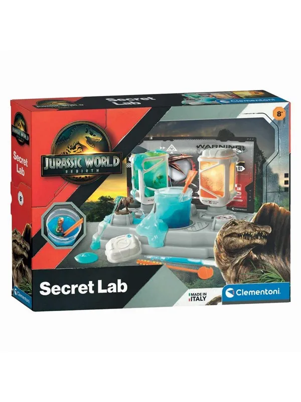 Clementoni - Jurassic World Secret Lab Slime Maker