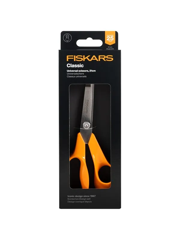 Fiskars Classic Universal Scissors - 21 cm Right hand