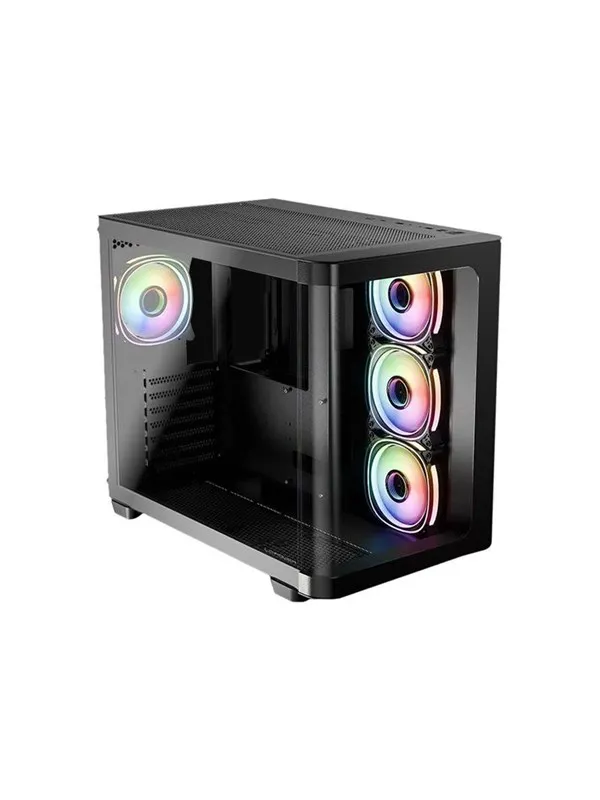 LC Power Gaming 8001B Pro-Storm Dark - Kabinett - Tower - Svart