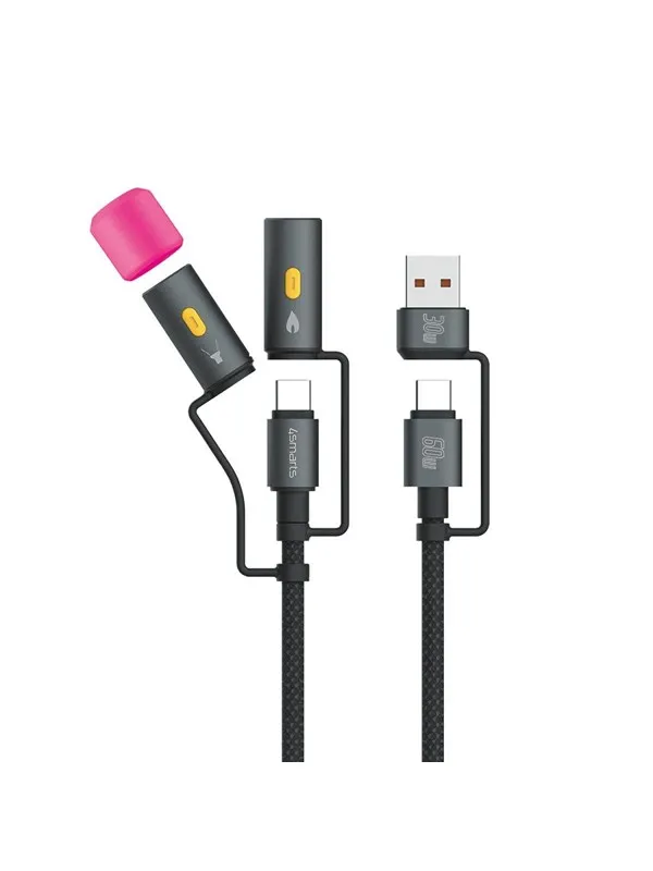 4smarts Explorer 4-in-1 USB-C Cable Set