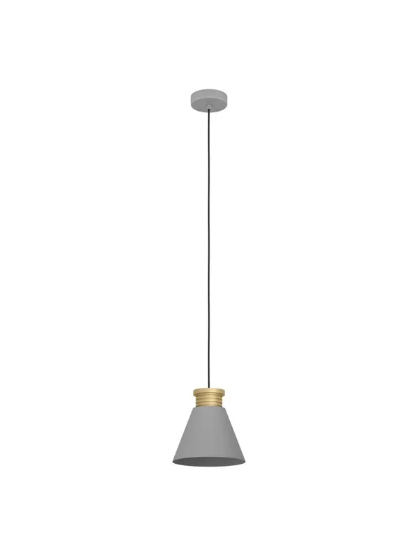 EGLO TWICKEN ANHENG E27 GRÅ/GULL