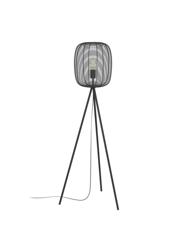 EGLO RINROE GULV E27 SVART