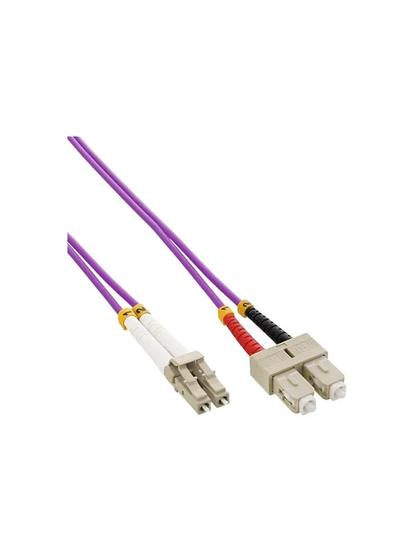 InLine patch cable - 5 m - 5 m - purple - Purpur - 5m