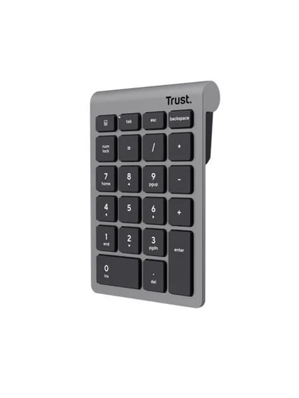 Trust Xalas numeric keypad - Numpad - Grå