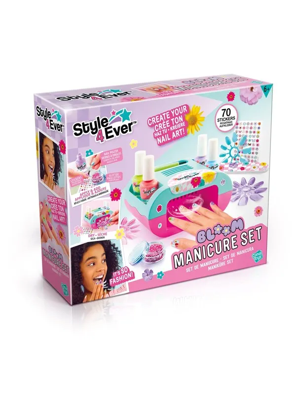 Style 4 Ever Bloom Nail Art Manicure Set