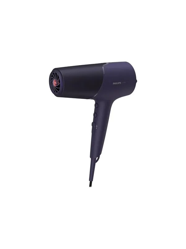 Philips Hårføner 5000 Series BHD514 - hairdryer - purple metallic - 2300 W