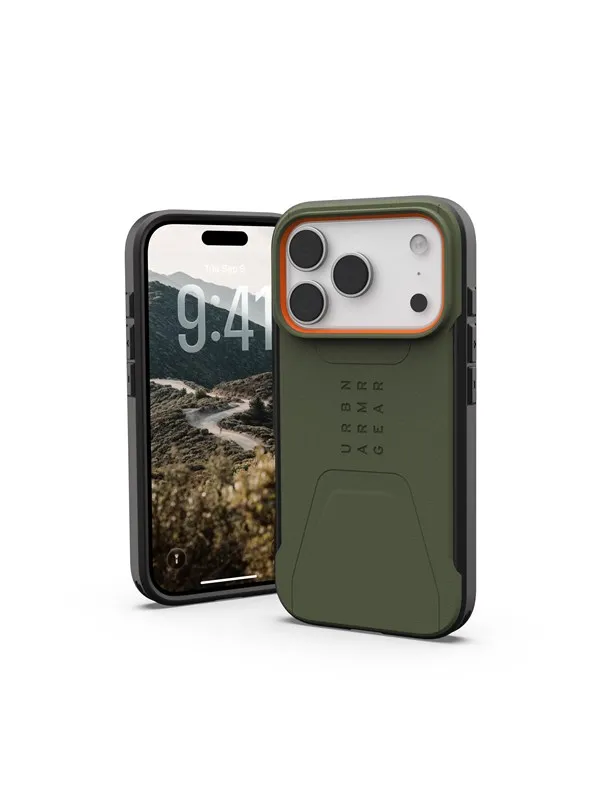 UAG Civilian Magsafe - Olive/Orange - iPhone 17 Pro
