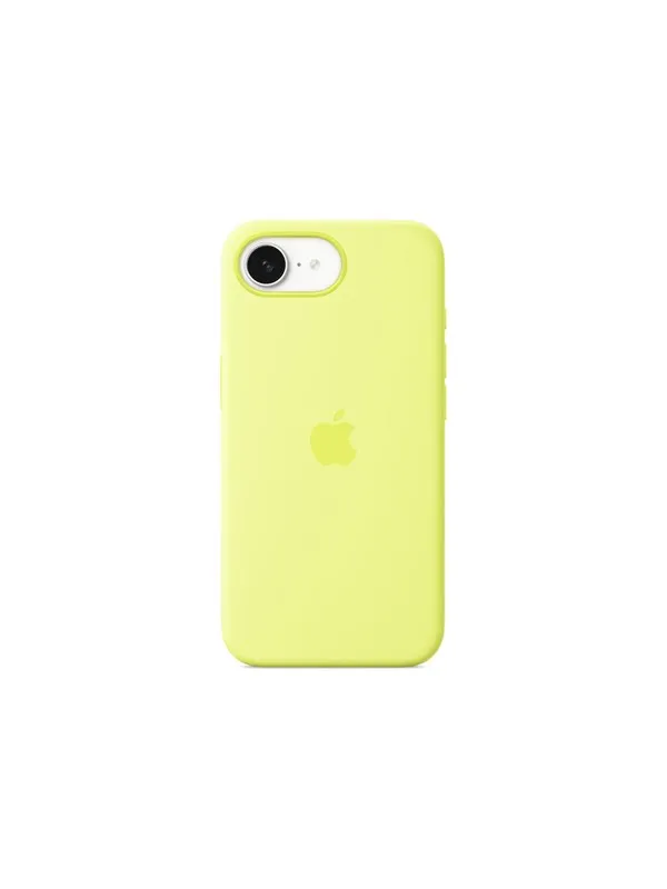 Apple iPhone 16e Silicone Case - Neon Yellow