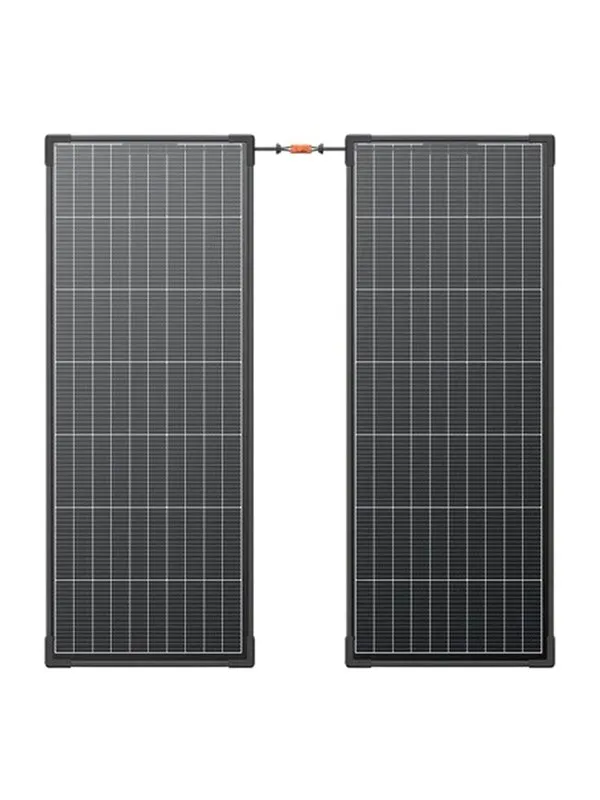 EcoFlow Set of 2x 130W Photovoltaic Panels Rigid Construction