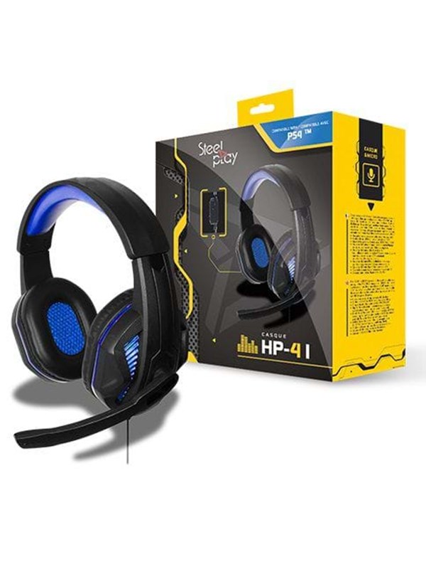 Steelplay HP-41 Wired Gaming Headset - Wired Headset - Sony PlayStation 4
