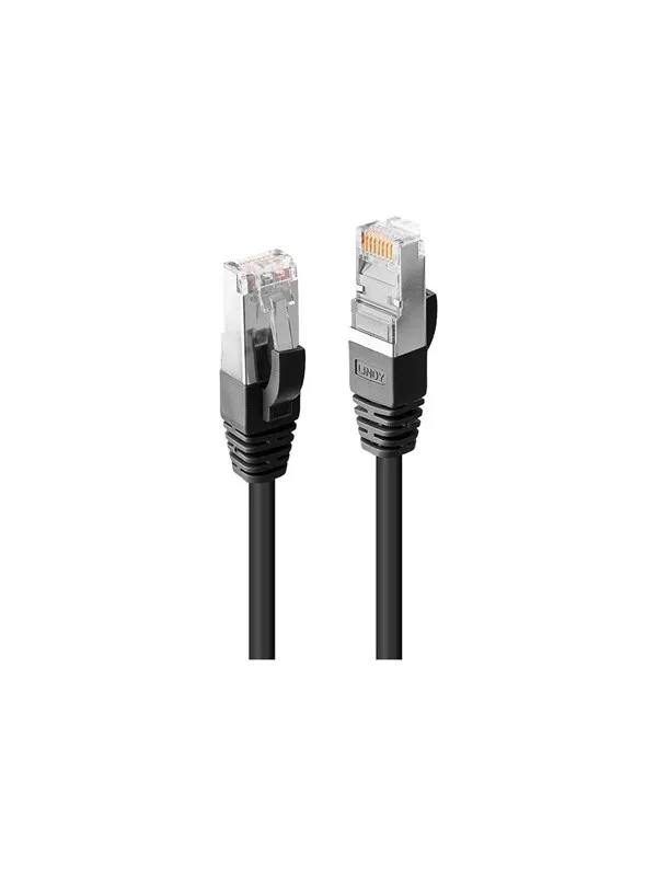 Lindy Premium patch cable - 3 m - black - Svart - 3m