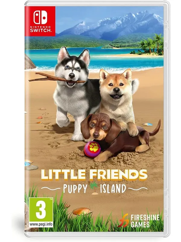 Little Friends Puppy Island (Code in a Box) - Nintendo Switch - Virtuelt kjæledyr