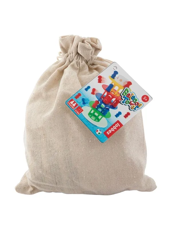 Grafix Balance Tower Game in Cotton Bag