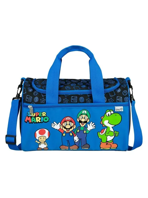 Super Mario Sports Bag Blue