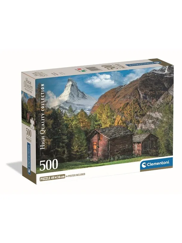 Clementoni Jigsaw Puzzle Charming Matterhorn 500 pcs. Gulv