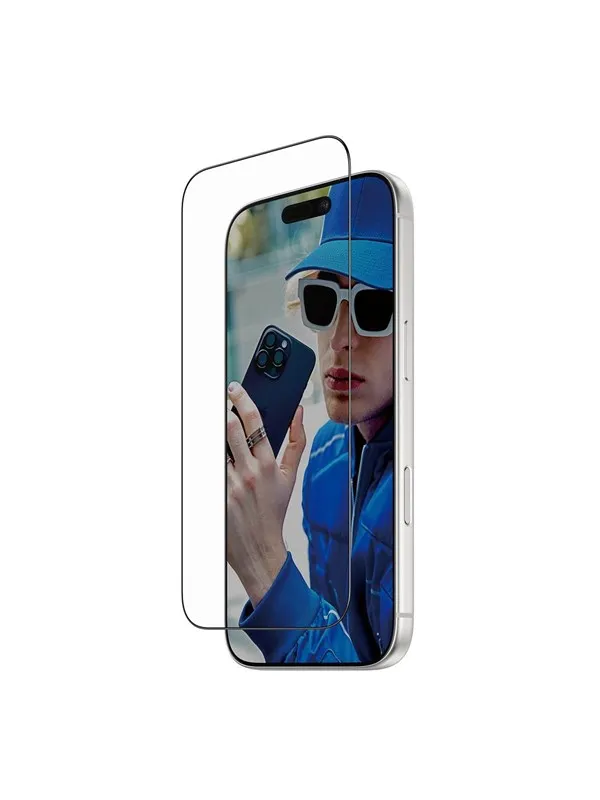 PanzerGlass Screen Protector w. Black Frame iPhone 17 Pro | Ultra-Wide Fit w. FASTFIT IN-A-BOX