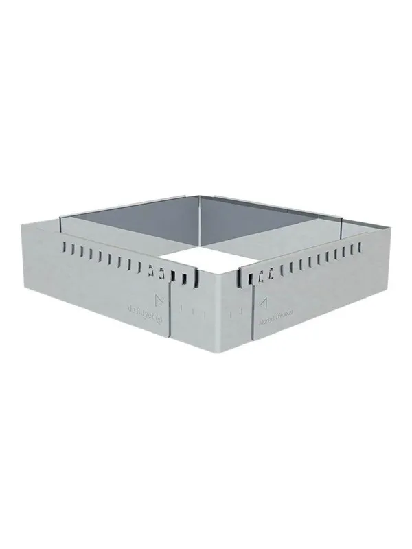 De Buyer Bakeplate pastry mold - 20 x 20 cm to 37 x 37 cm