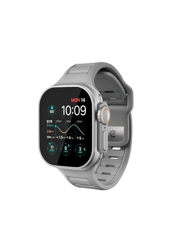 KeyBudz Journey Apple Watch Strap - Stone Grey