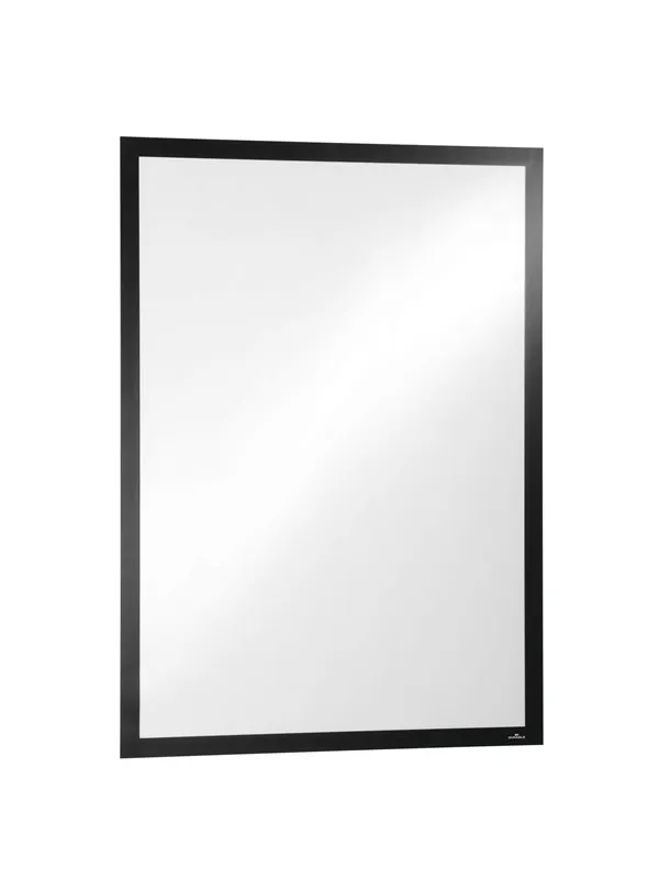 DURABLE Selvklebende inforamme for 50 x 70 mm format for montering på vegger og glassflater. UV- og varmebestandig.