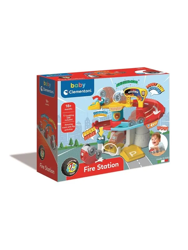 Clementoni Tumbling Cars Fire Station