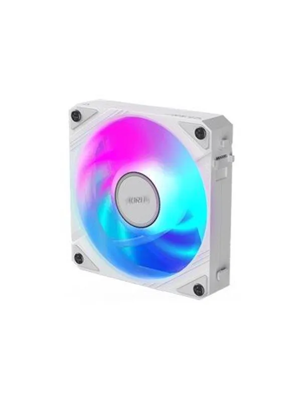 GIGABYTE AORUS - case fan - Kabinettvifte - 120mm - Hvit