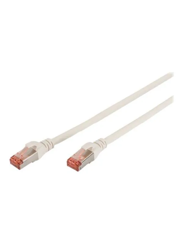 DIGITUS CAT 6 S-FTP Patch Cord - 10m - Hvit - 10m