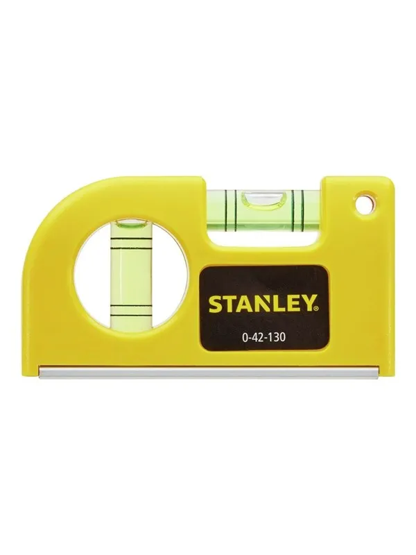 Stanley 0-42-130 Pocket Spirit Level 85 x 47mm with Magnet