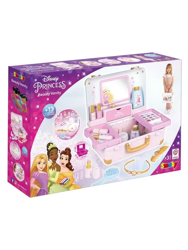 Smoby - Disney Princess Beauty Case 13 pcs.