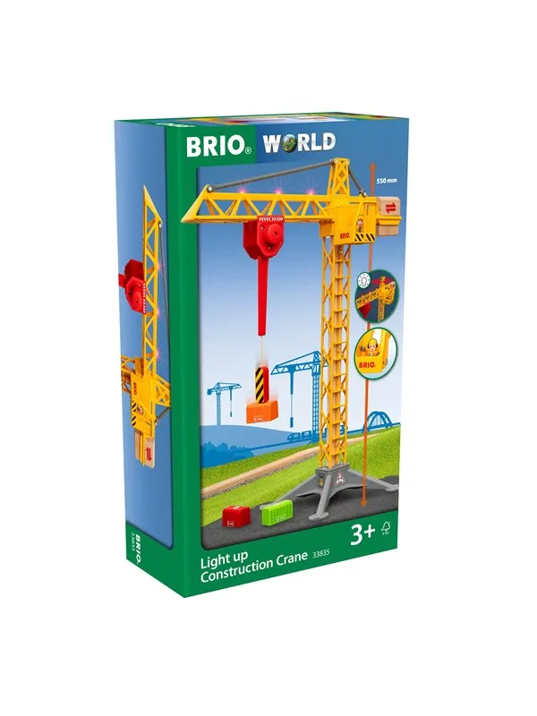 Brio Light up Construction Crane
