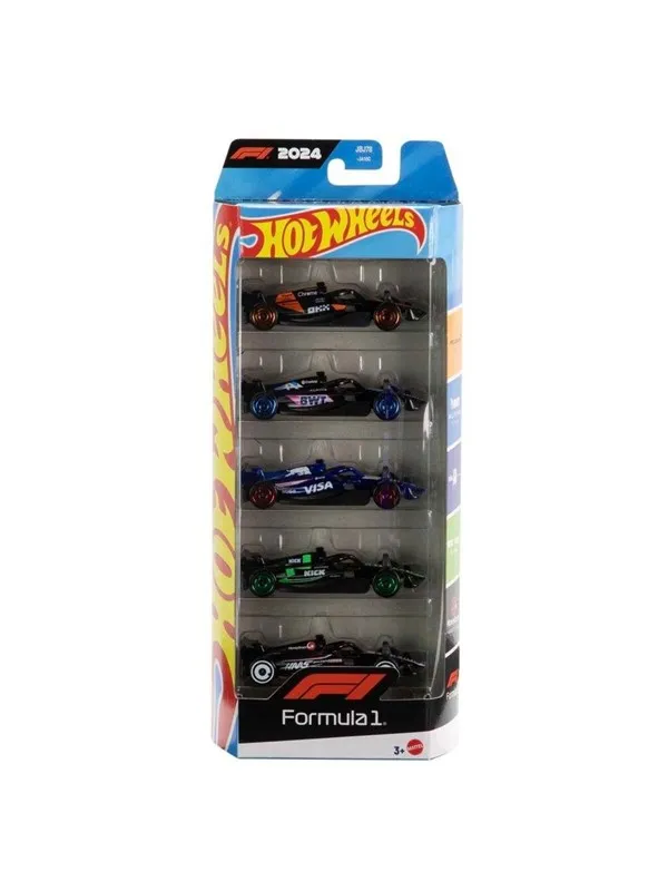 Hot Wheels F1 Racing 5 Pack