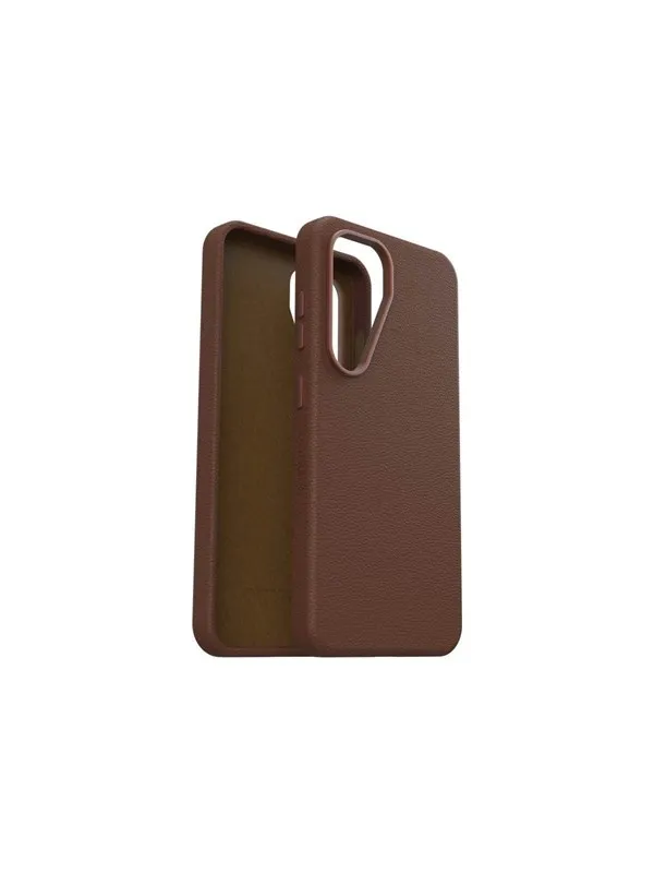 OtterBox Symmetry Cactus Leather Samsung Galaxy S25 Rich Adove - brown