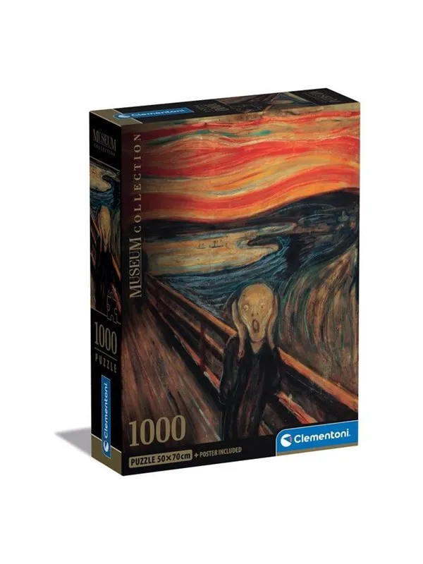 Clementoni Museum Collection Munch The Scream (1000)