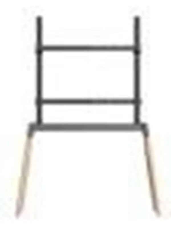 Gembird TV floor stand 55" - 86"" black/wood - Max 40 kg - recommended for 86"