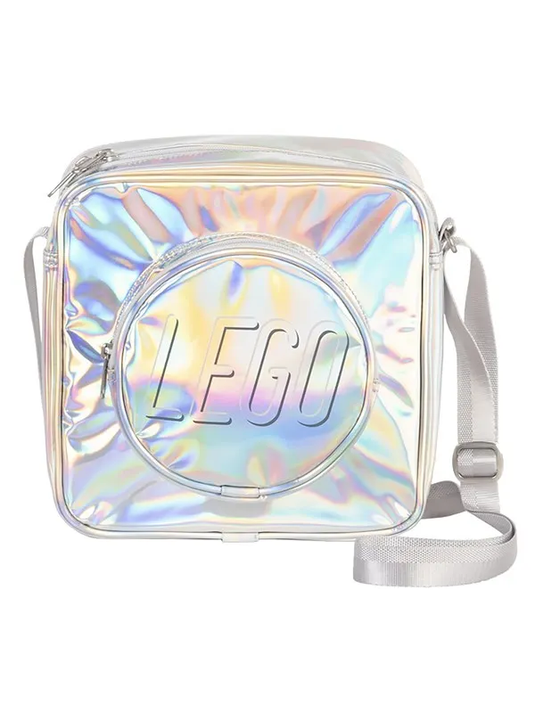 Euromic LEGO®BRICK crossbody HOLOGRAPHIC 25x25 cm 8.5 L