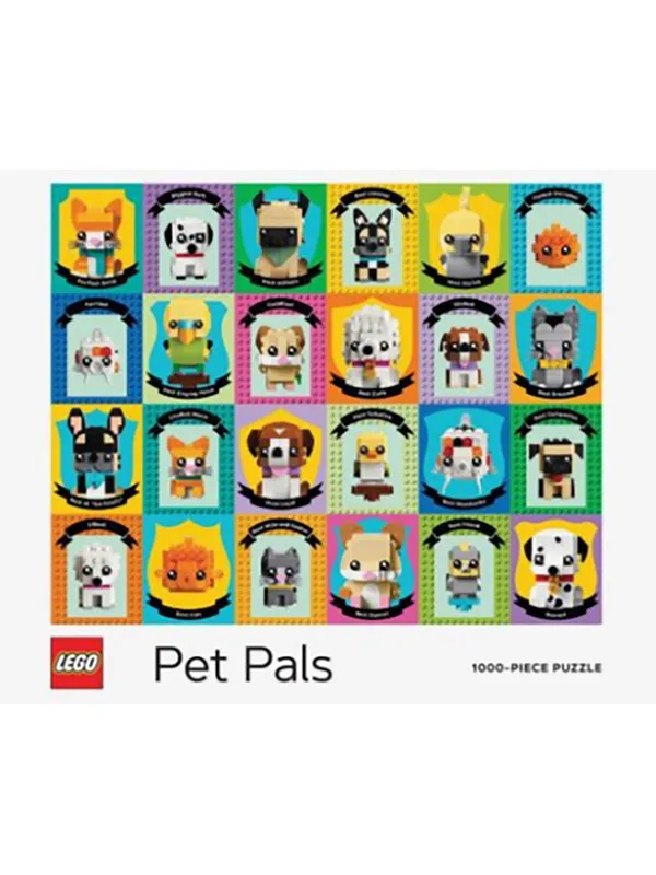 Euromic LEGO® Pet Pals Puzzle 1000-Piece jigsaw puzzle