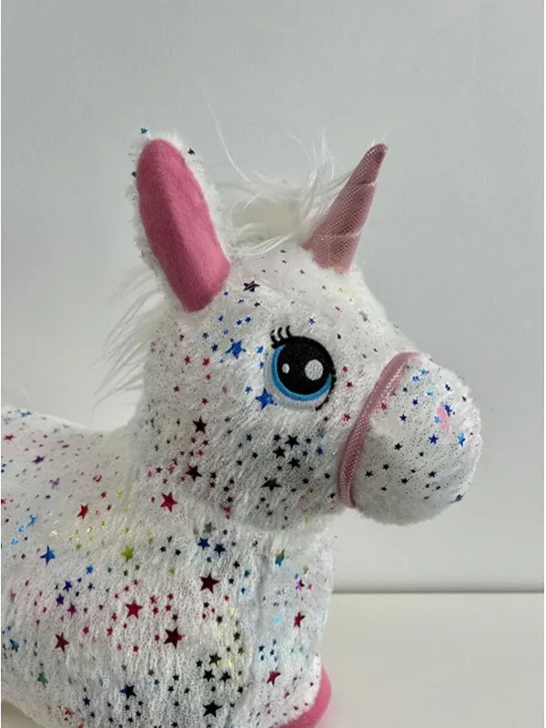 Krea Hop And Bounce Plush Horse Rainbow