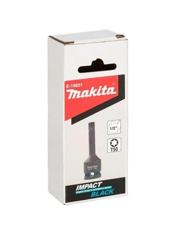 Makita E-19831 Black Impact Socket Bit 1/2 T50