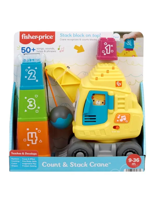 Fisher Price Count & Stack Crane