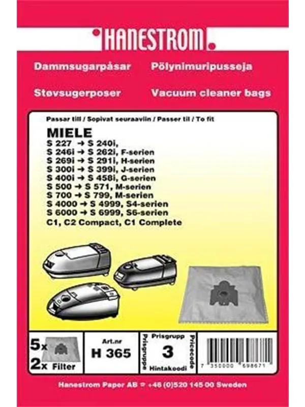 hanestroem Vacuum Cleaner Bag