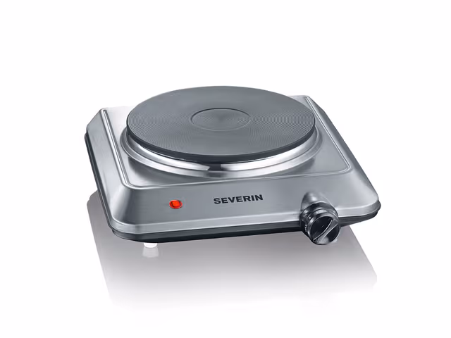 SEVERIN KP 1092 - electric hot plate - brushed stainless steel