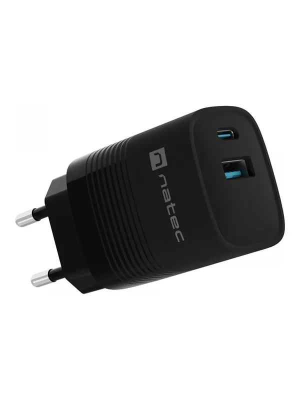 Natec Ribera power adapter - GaN - USB 24 pin USB-C - 30 Watt